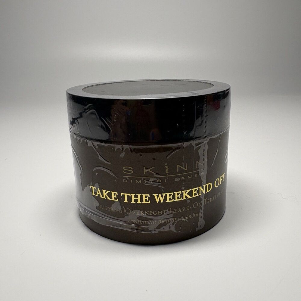 Skinn By Dimitri James Take The Weekend Off 4 Oz Anti Aging Night Cream JUMBO SZ